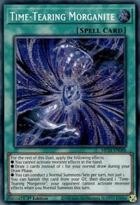 Time-Tearing Morganite - 25th Anniversary Tin: Dueling Mirrors - YuGiOh card