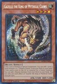 Gazelle the King of Mythical Claws - 25th Anniversary Tin: Dueling Mirrors - YuGiOh card