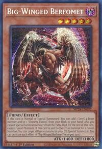 Big-Winged Berfomet - 25th Anniversary Tin: Dueling Mirrors - YuGiOh card