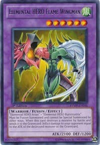 Elemental HERO Flame Wingman - Ra Yellow Mega Pack - YuGiOh card