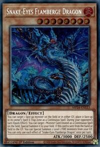 Snake-Eyes Flamberge Dragon - 25th Anniversary Tin: Dueling Mirrors - YuGiOh card