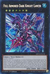 Full Armored Dark Knight Lancer - 25th Anniversary Tin: Dueling Mirrors - YuGiOh card