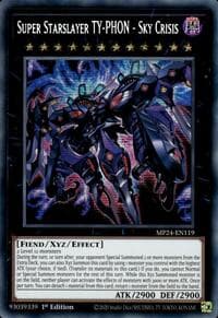 Super Starslayer TY-PHON - Sky Crisis - 25th Anniversary Tin: Dueling Mirrors - YuGiOh card