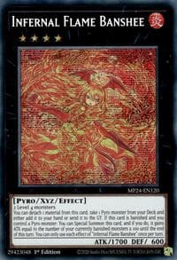 Infernal Flame Banshee - 25th Anniversary Tin: Dueling Mirrors - YuGiOh card