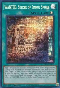 WANTED: Seeker of Sinful Spoils - 25th Anniversary Tin: Dueling Mirrors - YuGiOh card