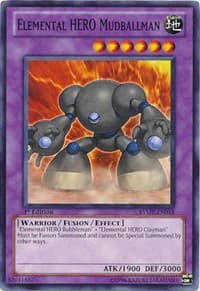 Elemental HERO Mudballman - Ra Yellow Mega Pack - YuGiOh card