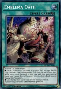Emblema Oath - 25th Anniversary Tin: Dueling Mirrors - YuGiOh card