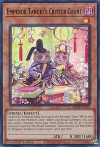Emperor Tanuki's Critter Count - 25th Anniversary Tin: Dueling Mirrors - YuGiOh card