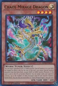 Chaos Mirage Dragon - 25th Anniversary Tin: Dueling Mirrors - YuGiOh card
