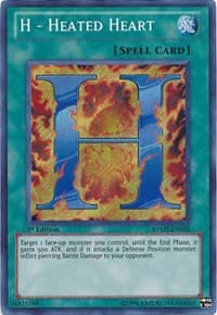 H - Heated Heart - Ra Yellow Mega Pack - YuGiOh card