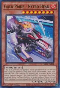 Gold Pride - Nytro Head - 25th Anniversary Tin: Dueling Mirrors - YuGiOh card