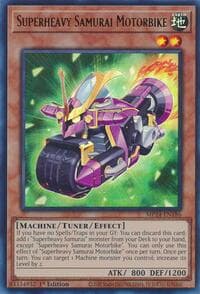 Superheavy Samurai Motorbike - 25th Anniversary Tin: Dueling Mirrors - YuGiOh card