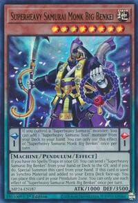 Superheavy Samurai Monk Big Benkei - 25th Anniversary Tin: Dueling Mirrors - YuGiOh card
