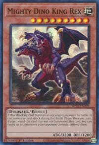 Mighty Dino King Rex - 25th Anniversary Tin: Dueling Mirrors - YuGiOh card