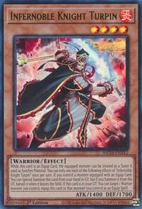 Infernoble Knight Turpin - 25th Anniversary Tin: Dueling Mirrors - YuGiOh card