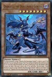 Diabolica the Draconique General - 25th Anniversary Tin: Dueling Mirrors - YuGiOh card