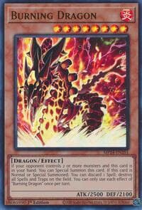 Burning Dragon - 25th Anniversary Tin: Dueling Mirrors - YuGiOh card