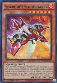 Rescue-ACE Fire Attacker - 25th Anniversary Tin: Dueling Mirrors - YuGiOh card