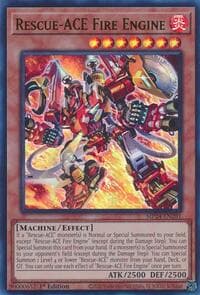 Rescue-ACE Fire Engine - 25th Anniversary Tin: Dueling Mirrors - YuGiOh card
