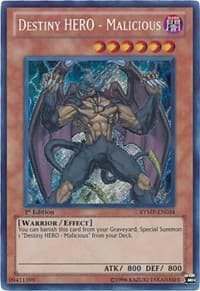 Destiny HERO - Malicious - Ra Yellow Mega Pack - YuGiOh card