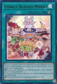 Purrely Delicious Memory - 25th Anniversary Tin: Dueling Mirrors - YuGiOh card