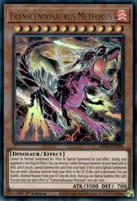 Transcendosaurus Meteorus - 25th Anniversary Tin: Dueling Mirrors - YuGiOh card
