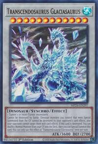Transcendosaurus Glaciasaurus - 25th Anniversary Tin: Dueling Mirrors - YuGiOh card