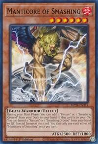 Manticore of Smashing - 25th Anniversary Tin: Dueling Mirrors - YuGiOh card