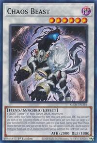 Chaos Beast - 25th Anniversary Tin: Dueling Mirrors - YuGiOh card