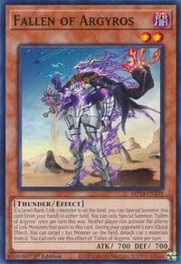 Fallen of Argyros - 25th Anniversary Tin: Dueling Mirrors - YuGiOh card