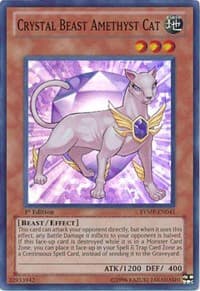 Crystal Beast Amethyst Cat - Ra Yellow Mega Pack - YuGiOh card