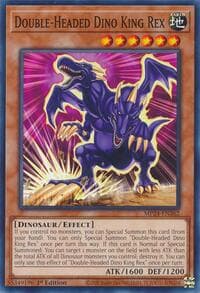 Double-Headed Dino King Rex - 25th Anniversary Tin: Dueling Mirrors - YuGiOh card