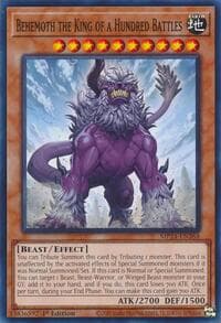 Behemoth the King of a Hundred Battles - 25th Anniversary Tin: Dueling Mirrors - YuGiOh card