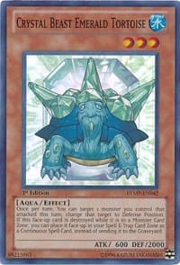 Crystal Beast Emerald Tortoise - Ra Yellow Mega Pack - YuGiOh card