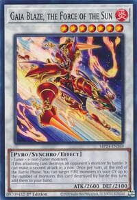 Gaia Blaze, the Force of the Sun - 25th Anniversary Tin: Dueling Mirrors - YuGiOh card