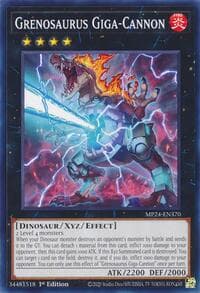 Grenosaurus Giga-Cannon - 25th Anniversary Tin: Dueling Mirrors - YuGiOh card