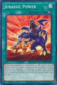 Jurassic Power - 25th Anniversary Tin: Dueling Mirrors - YuGiOh card