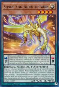 Supreme King Dragon Lightwurm - 25th Anniversary Tin: Dueling Mirrors - YuGiOh card