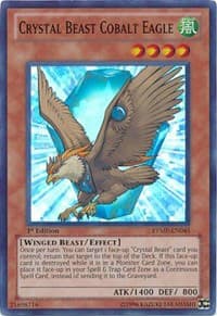 Crystal Beast Cobalt Eagle - Ra Yellow Mega Pack - YuGiOh card