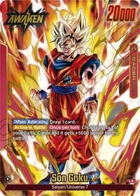 Son Goku - FS01-01 (Gold) - Fusion World Promotion Cards and Packs - Dragon Ball Super: Fusion World card