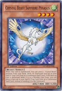 Crystal Beast Sapphire Pegasus - Ra Yellow Mega Pack - YuGiOh card