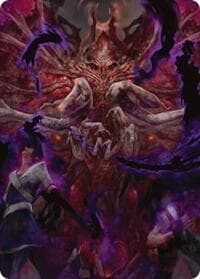 Damnation Art Card - Art Series: Duskmourn: House of Horror - Magic: The Gathering card