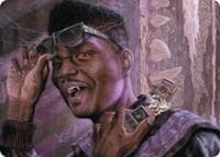 Dashing Bloodsucker Art Card - Art Series: Duskmourn: House of Horror - Magic: The Gathering card