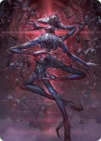 Overlord of the Balemurk Art Card - Art Series: Duskmourn: House of Horror - Magic: The Gathering card