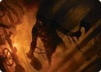 Boilerbilges Ripper Art Card - Art Series: Duskmourn: House of Horror - Magic: The Gathering card