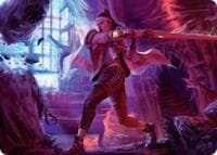 Diversion Specialist Art Card - Art Series: Duskmourn: House of Horror - Magic: The Gathering card