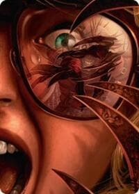 Razorkin Needlehead Art Card - Art Series: Duskmourn: House of Horror - Magic: The Gathering card