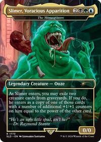 Slimer, Voracious Apparition - The Mimeoplasm - Secret Lair Drop Series - Magic: The Gathering card
