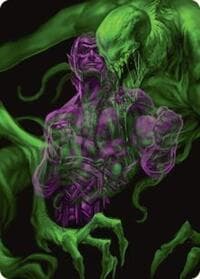 Tyvar, the Pummeler Art Card - Art Series: Duskmourn: House of Horror - Magic: The Gathering card