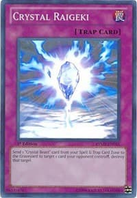 Crystal Raigeki - Ra Yellow Mega Pack - YuGiOh card